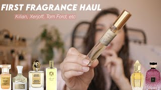 Fragrance Haul 2023  New Fragrances Kilian Tom Ford Xerjoff Atelier des Ors  Niche Reviews [upl. by Ayekehs994]