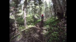 Colorado Backcountry Biker Corral Forks Trail [upl. by Adiaz563]