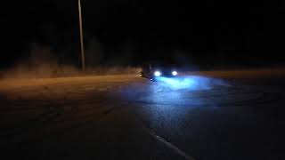 BMW E38 740i night drift [upl. by Dusza]