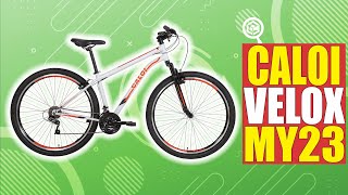 MELHOR BICICLETA ARO 29 CUSTO BENEFÍCIO EM 2023 ➽ CALOI VELOX MY23 [upl. by Etnauj]