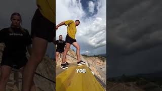 World Record For Trampoline Jumping in an old mine [upl. by Valley633]