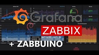 Zabbuino  Arduino  Zabbix e Grafana [upl. by Gosnell]