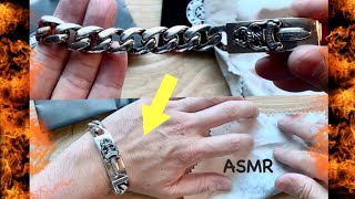 How To Clean Silver  Chrome Hearts ASMR [upl. by Dash610]