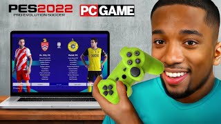 Pes 17 patch Efootball 2022  Gameplay  PC 8gb ram [upl. by Noid869]