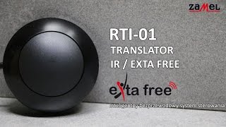 RTI01 Translator sygnałów IR na exta free Zamel [upl. by Elsi]