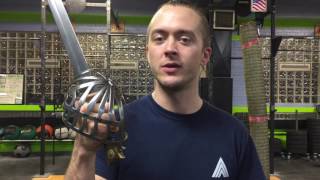 Del Tin Schivona sword  Review  Kult of Athena [upl. by Knute727]