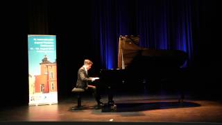 2014 Troisdorf International Piano Competition Robert BilyChopin Etude Op10 No8 [upl. by Maleen]