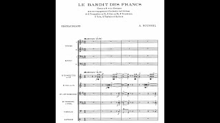 Albert Roussel  quotLe bardit des francsquot for male choir and orchestra ad libitum with score [upl. by Leoj541]