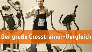 Crosstrainer Vergleich Klassisch oder Ellipsentrainer Willi weiß Rad [upl. by Araccat]