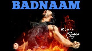 Roman Reigns Spear Compliation ft Badnaam  Punjabi song on Roman Reigns [upl. by Liebowitz]