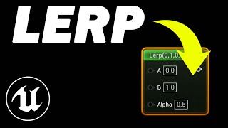 Linear Interpolate or Lerp Node EXPLAINED Unreal Engine Materials [upl. by Siraj805]