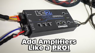 Add amplifiers like a PRO AudioControl LC2iPRO overview [upl. by Anaujahs]