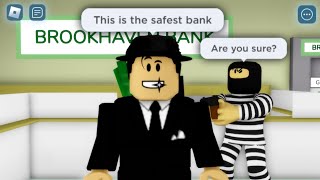 DUMB KIDNAPPERS  Roblox Brookhaven 🏡 RP  Funny Moments [upl. by Aneles]