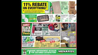 Menards Weekly Ad October 31 – November 10 2024 [upl. by Cowey]