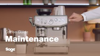 The Barista Express™ Impress  How to perform a Descale cycle  Sage Appliances UK [upl. by Araiet]