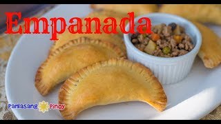 Pork Empanada  Filipino Empanada  Empanadang Baboy  Pinoy Ground Pork Enpanadas [upl. by Olgnaed]