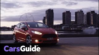 2013 Ford Fiesta ST review [upl. by Annairt346]