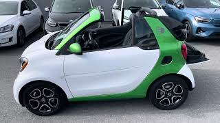 2018 SMART FORTWO ELECTRIC DRIVE prime cabriolet  27529 [upl. by Elfrieda]