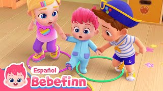 Camina Camina🎶  Cantemos en español e inglés  Walking Walking  Bebefinn Canciones Infantiles [upl. by Nosittam993]