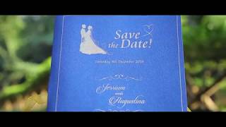 christian wedding invitation [upl. by Oletha285]