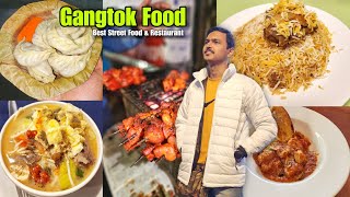 Gangtok Sikkim Food amp Tour  Best Street Food amp Restaurant in Gangtok  Gangtok Street Food [upl. by Elehcin92]