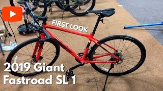 FIRST LOOK 2019 Giant Fastroad SL 1 [upl. by Samford]