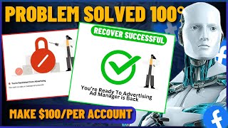 Facebook Ad Account Disabled  Make 100Per Account  How To Create Multiple Facebook Ad Accounts [upl. by Belldame549]