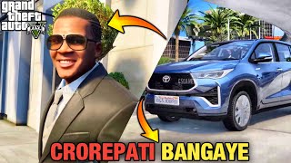 Hum Crorepati Ban Gye 🤑 5 Crore Ki Hycross 🤪😂 GTA 5 [upl. by Kelby492]