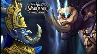 Battle of Dazaralor  Mythic King Rastakhan Boss Voice Sound Arcane Mage [upl. by Nyram]