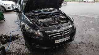 Engine decarbonisationcarbon cleaning for Honda Accord [upl. by Lanaj]