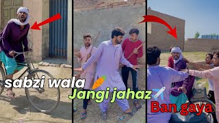 Sabzi baichny ka anokha tareeka 😧  world fastest Sabzi wala  sabzi wala funny video [upl. by Ahtnammas]