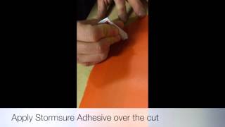 Our first test of Stormsure Flexible Repair Adhesive [upl. by Asiled]