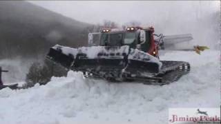 Jiminy Peak Snowmaking on 1262010 [upl. by Thielen183]