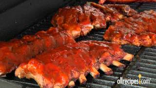 How to Barbeque Ribs  Allrecipes [upl. by Kincaid137]