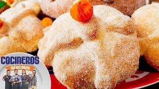 Receta Pan de muerto  Cocineros Mexicanos [upl. by Camala]