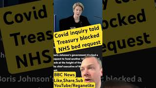 Covid inquiry told Treasury blocked NHS Bed request news worldnews uknews nhsengland uk nhs [upl. by Steinke393]