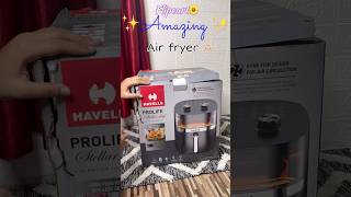 Flipcart amazing Air fryer  HAVELLS air fryer  shorts havells flipcart viral trending [upl. by Yorgen]