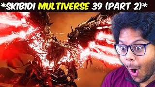 INSANE FIGHT 😱 SKIBIDI TOILET MULTIVERSE 39 Part 2 Reaction [upl. by Elison]