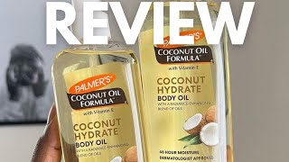 PRODUCT REVIEW ft Palmers Body Oil review skincare skincareroutine palmerscocobutter [upl. by Nilok31]