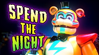 FNAF Security Breach Song quotSpend the Nightquot ANIMATION LYRICS [upl. by Nohsid524]