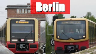 Doku Die spannenden Fahrzeuge der SBahn Berlin 2023 [upl. by Ahsauqal469]