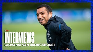 INTERVIEW  Giovanni van Bronckhorst  12 Aug 2022 [upl. by Airamak]