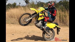 2018 Suzuki DR Z400E Review [upl. by Croom]