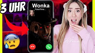 facetime und schreibe niemals mit willy wonka aus dem Kino um 3 uhr nachts er kennt meinen namen [upl. by Yadroc694]