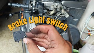 Brake Light Switch Replacement Honda Click 150i [upl. by Pen]