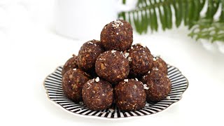 Zdrave proteinske kuglice od urmi  od samo 3 sastojka  Dates balls  Финиковые шарики [upl. by Deeanne]