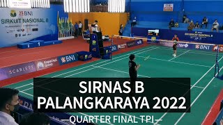 Sirnas Palangkaraya  TPI  Raisya Affatunisa SARWENDAH BC vs Rhesti Fuji Ardina JAYA RAYA [upl. by Fianna]