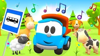 Singen mit Leo dem Lastwagen 4 Folgen am Stück Lieder für Kinder auf Deutsch [upl. by Einnob]