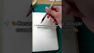 Qué DIBUJAR cuando estás ABURRIDO  PARTE 2 🎨 dibujosfaciles dibujorapido fastdrawing [upl. by Helbonia]