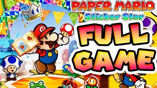 Paper Mario Sticker Star  Longplay Full Game Walkthrough  No Commentary Gameplay Playthrough [upl. by Haelam]